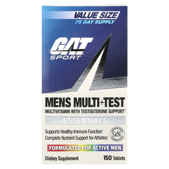 GAT Sport Mens Multi + Test- - 150 Tablets