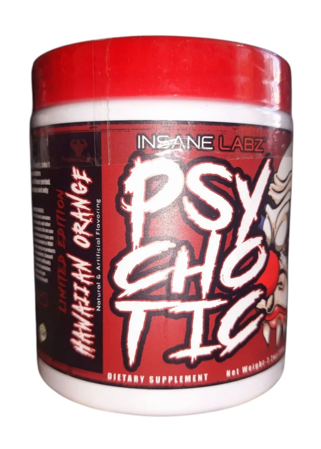 Insane Labz Psychotic 35 servings - Hawaiian Orange
