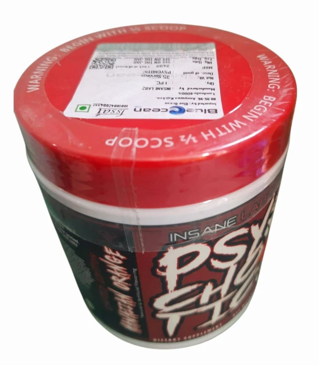 Insane Labz Psychotic 35 servings - Hawaiian Orange