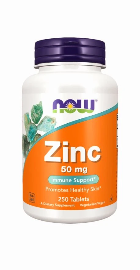 Now Zinc 50 mg - 250 Tablets