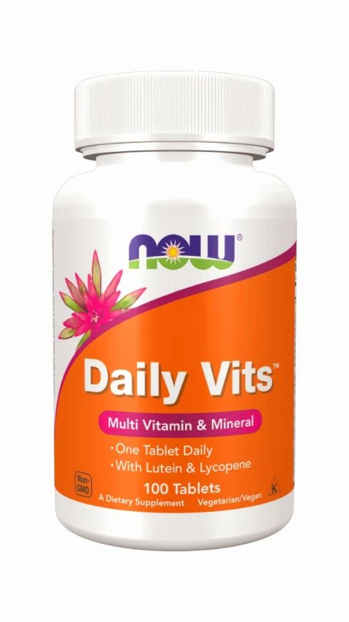 Now Daily Vits - 100 Tablets