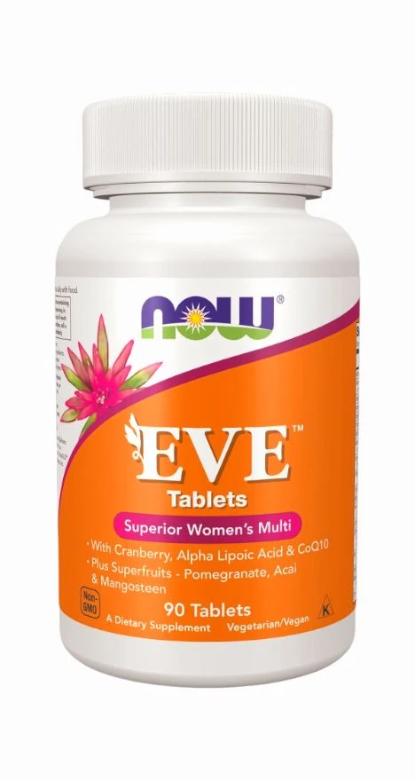 Now Eve Women's Multiple Vitamin - 90 Tablets