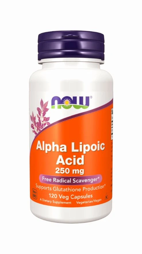 Now Alpha Lipoic Acid 250 mg - 120 Veg Capsules
