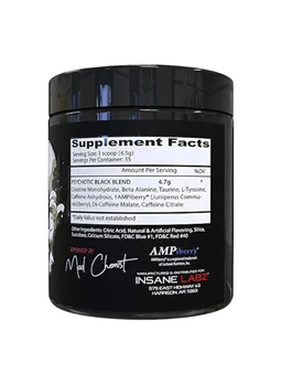 Insane Labz Psychotic Black 35servings - 228g, Grape