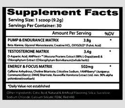 Insane Labz Psychotic Test 30 Serving - 276g, Watermelon