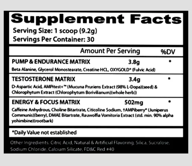 Insane Labz Psychotic Test 30 Serving - 276g, Watermelon