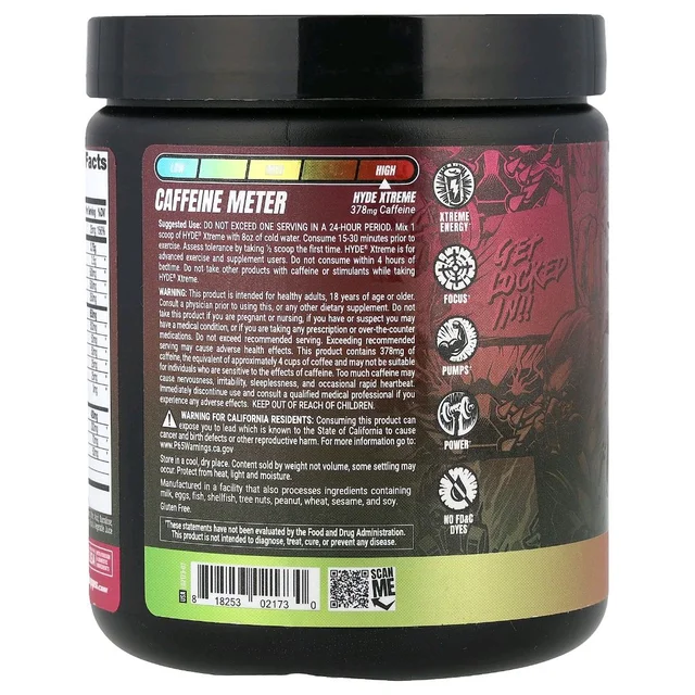 ProSupps Hyde Xtreme Pre Workout - (210 g), Watermelon