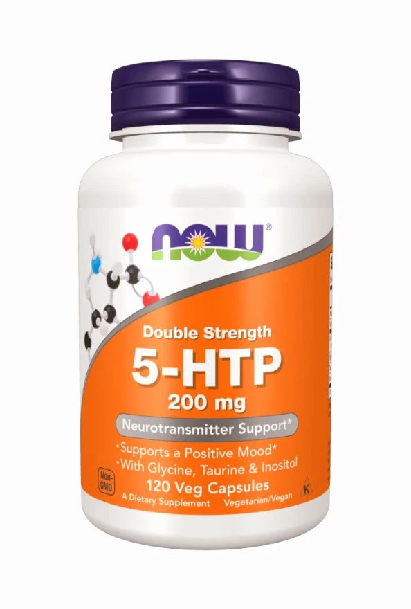 5-HTP, Double Strength 200 mg Veg Capsules - 120