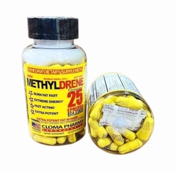 Cloma Pharma Methyldrene 25 Fat Burner, - 100 Capsules