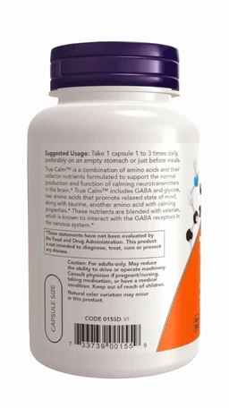 Now True Calm - 90 Veg Capsules