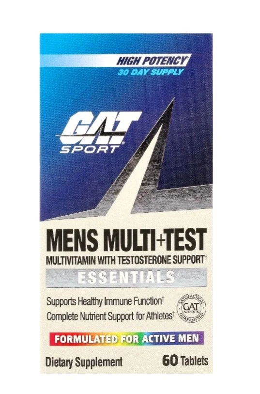 GAT Sport Mens Multi + Test - 60 Tablets