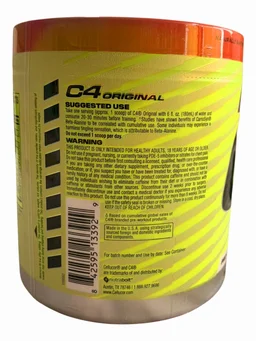 Cellucor C4 Original Pre-Workout 50 Servings - 475g, Fruit Punch