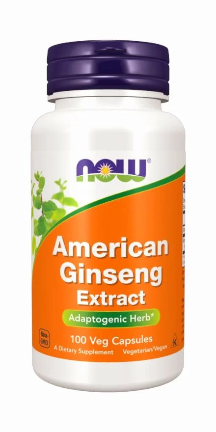 Now American Ginseng Extract - 100 Veg Capsules