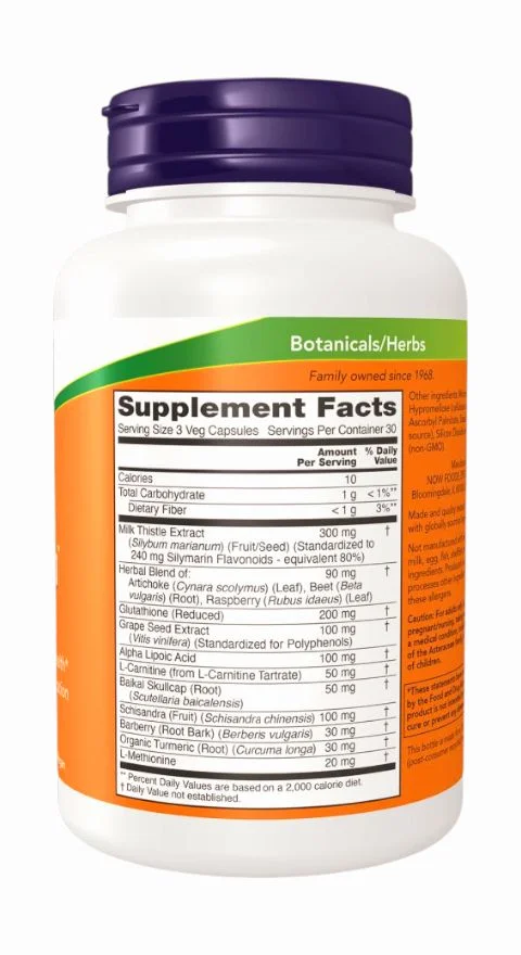 Now Liver Refresh - 90 Veg Capsules