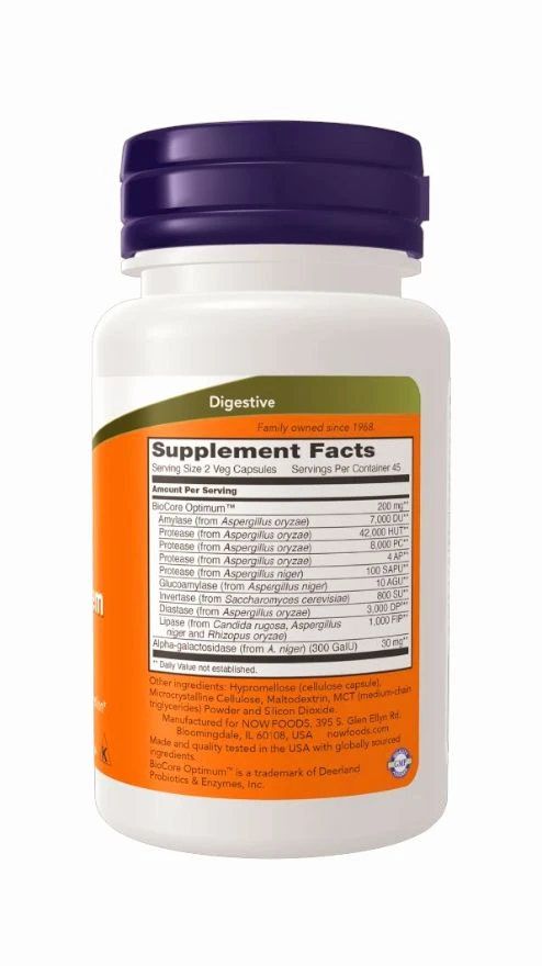 Now Optimal Digestive System - 90 Veg Capsules