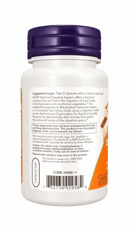 Now Optimal Digestive System - 90 Veg Capsules