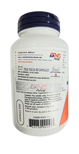 Now True Focus - 90 Capsules