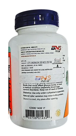 Now GTF Chromium 200 mcg - 250 Tablets