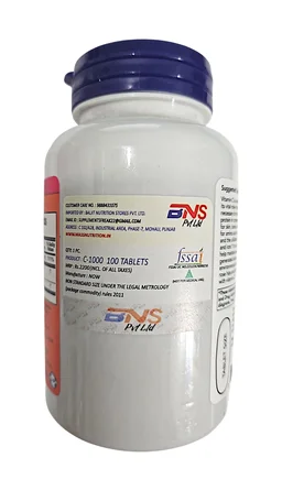 Now Vitamin C-1000 Antioxidant Protection With Rose Hips & Bioflavonoids - 100 Tablets