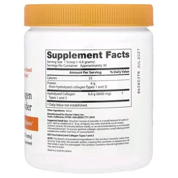 Doctor's Best Pure Collagen Types 1 and 3 Powder - 7.1 oz (200 g)