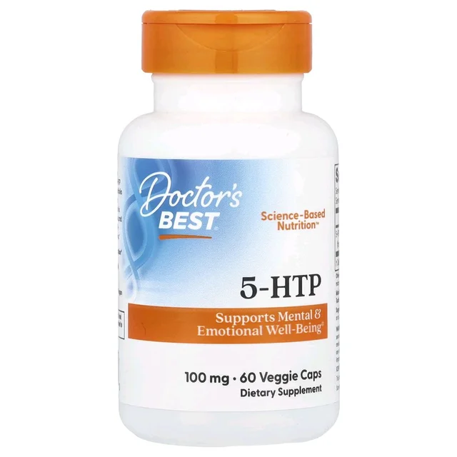 Doctor's Best 5-HTP 100 mg - 60 Veggie Caps