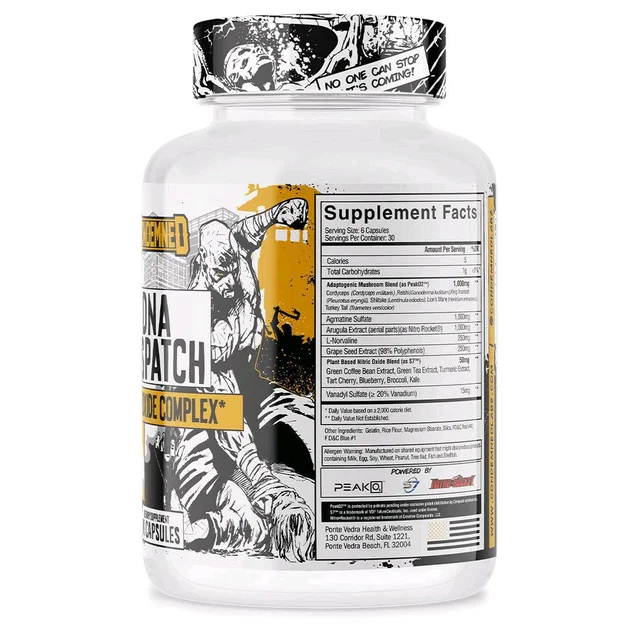 Condemned Labz DNA Dispatch Nitrix Oxide Complex - 180 Capsules