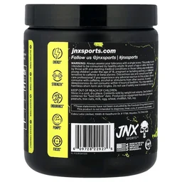 JNX Sports The Curse Pre-Workout - 50 servings, Lemon Rush