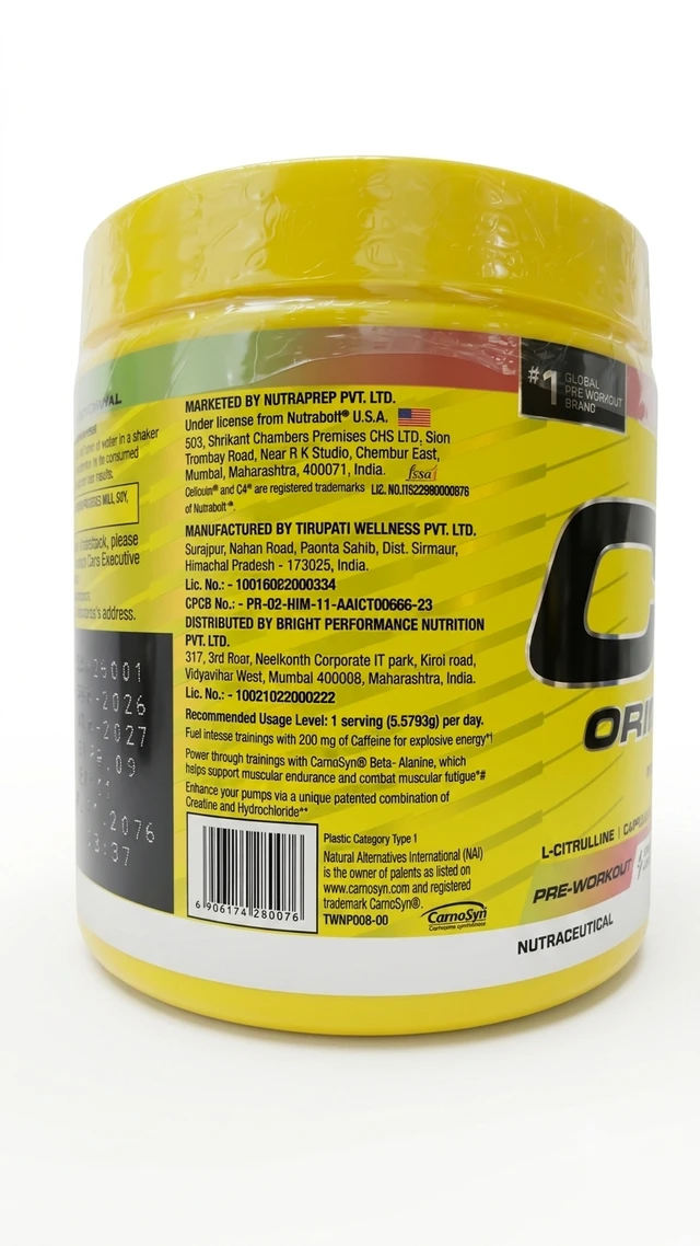 Cellucor C4 Original Pre-Workout - 30 servings, Watermelon