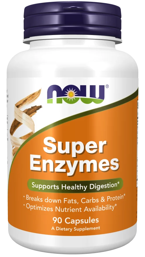 Now Super Enzymes 90 Capsules
