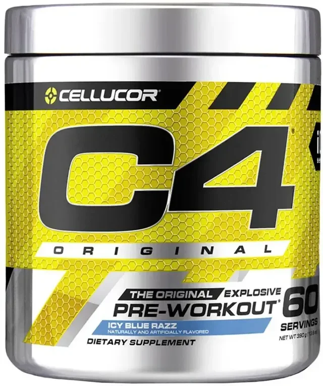 Cellucor C4 Original Pre-Workout 60 Servings - Icy Blue Razz