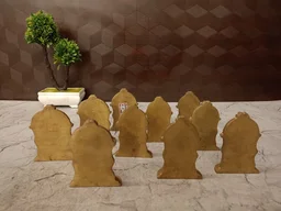 DecorsOne Brass Dhasavatharam Set 3"