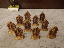 DecorsOne Brass Dhasavatharam Set 3"