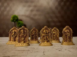DecorsOne Brass Dhasavatharam Set 3"