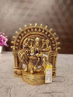 DecorsOne Brass Durgai Amman Idol