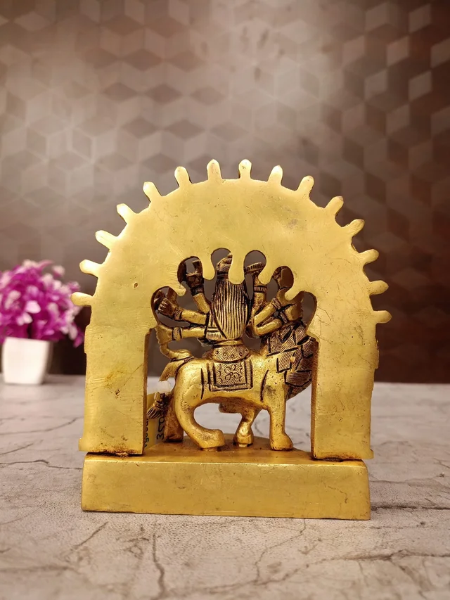 DecorsOne Brass Durgai Amman Idol