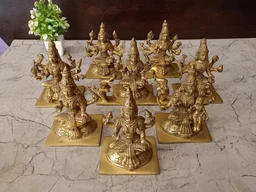 DecorsOne Brass Ashtalakshi Idols 5"