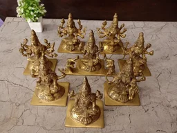 DecorsOne Brass Ashtalakshi Idols 5"