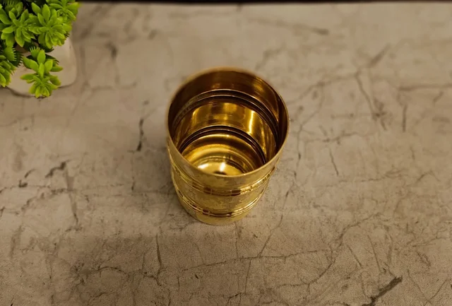 DecorsOne Invite wealth and prosperity with the Small Brass Ashtalakshmi Padi