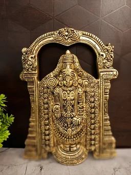 DecorsOne Brass Balaji Wall Mount 7.5"