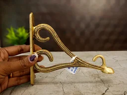DecorsOne Brass Designer Bracket Wall Mount 6.5"