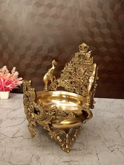DecorsOne Buy Brass Design Uruli 11.5″