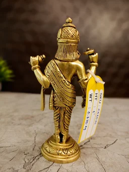 DecorsOne Brass Dhanvantari Idol 6"