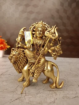 DecorsOne Brass Durgai Amman Idol