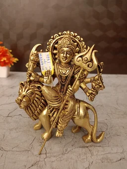 DecorsOne Brass Durgai Amman Idol