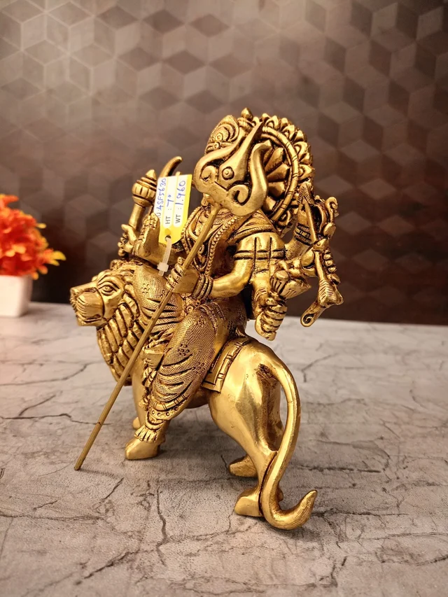 DecorsOne Brass Durgai Amman Idol