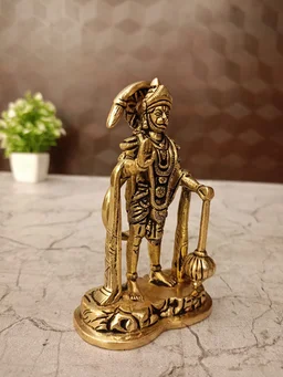 DecorsOne Brass Hanuman Blessing Idol