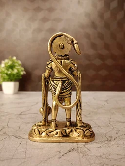 DecorsOne Brass Hanuman Blessing Idol