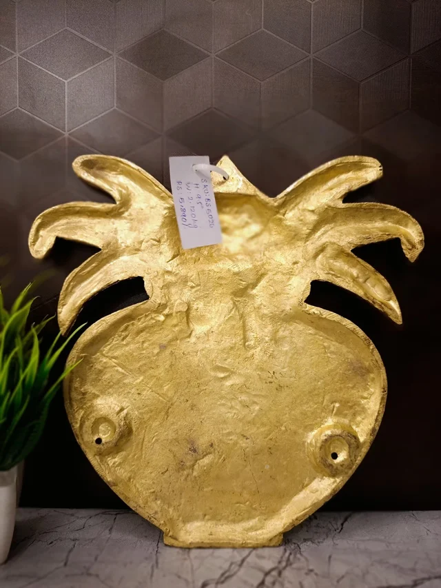 DecorsOne Brass Wall Mount Kalasam Idol 9.5"