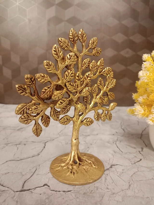 DecorsOne Brass kalpavriksha Tree 6"