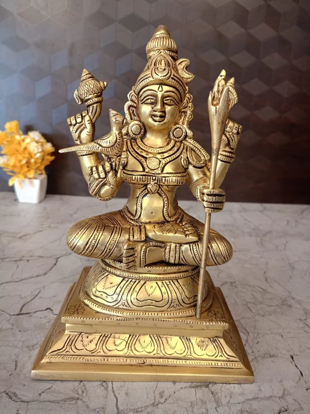 DecorsOne Brass Kamakshi Idol